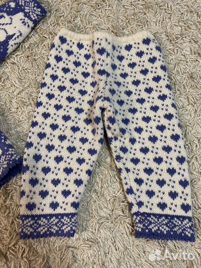 Костюм теплый детский 74