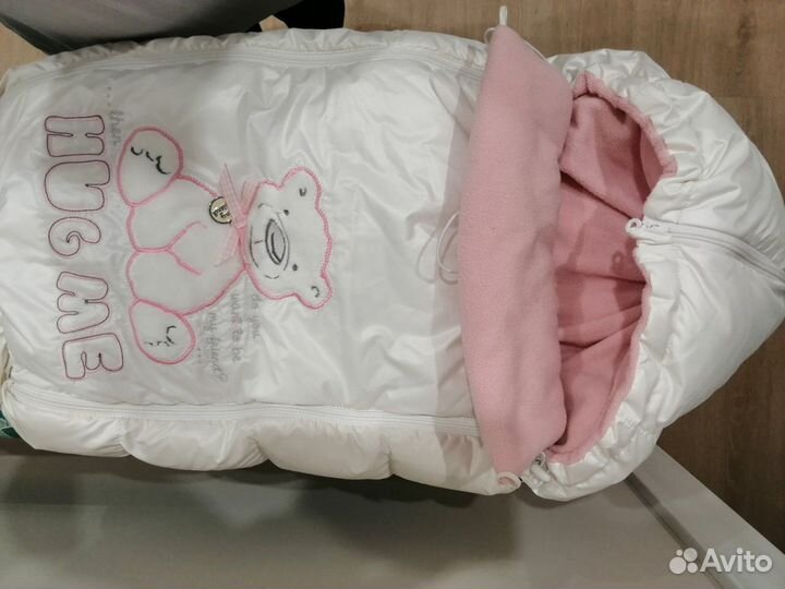 Зимний конверт в коляску