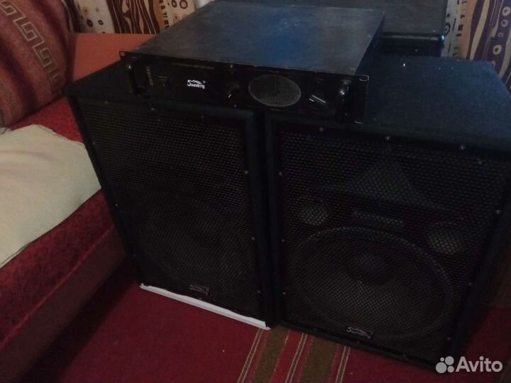 Акустические колонки концертные бу