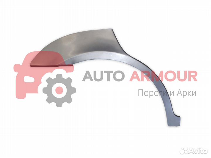 Задние арки Hyundai Santa Fe и другие