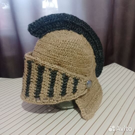 Шапка для бани из джута