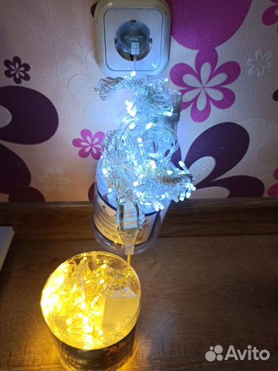 Гирлянда штора