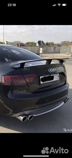 Спойлер на audi