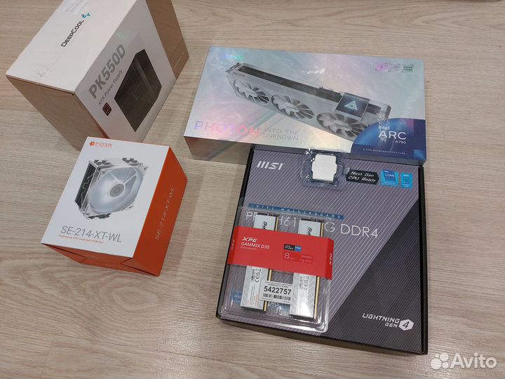 Игровой компьютер White Edition # i5-12400F