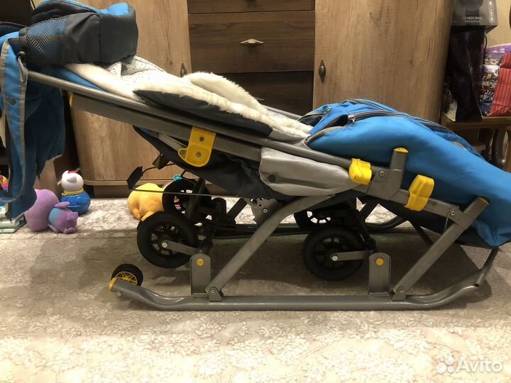 Детские санки ника-кролик