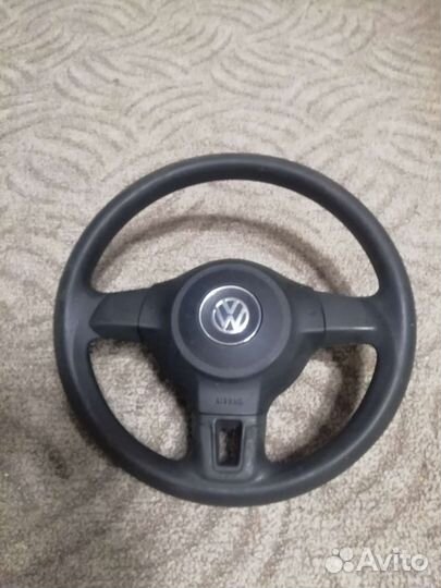 Руль на Volksvagen polo с подушкой безопасности