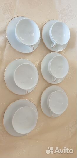 Чайный сервиз фарфор чехия