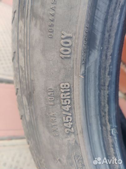 Резина колеса R18 2шт