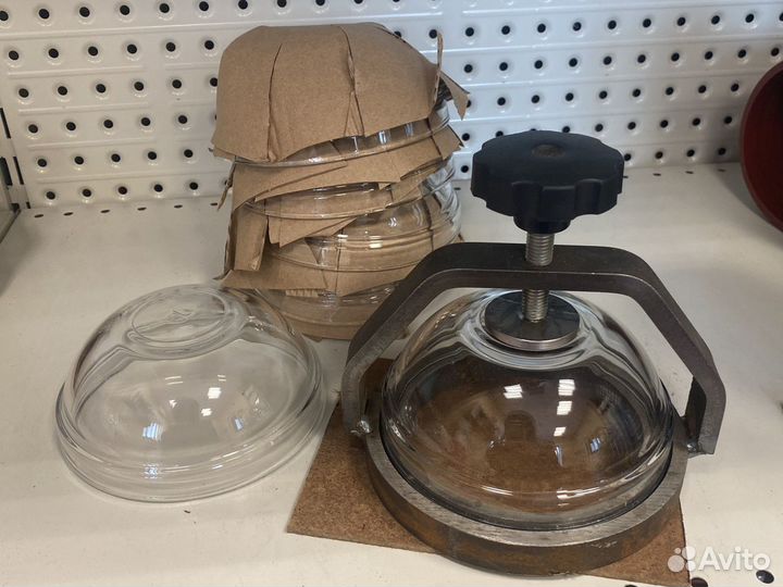 Смотровое стекло сферическое в сборе