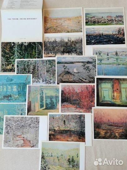 Наборы открыток разных форматов