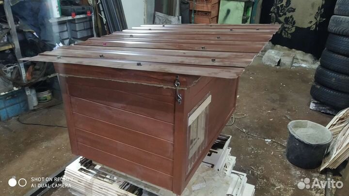 Будка утепленная для кошки