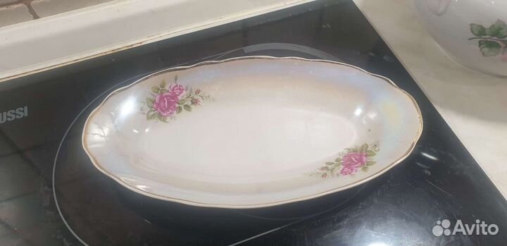 Фарфоровые блюда селедочница