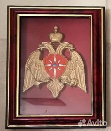 Сувенир герб мчс России