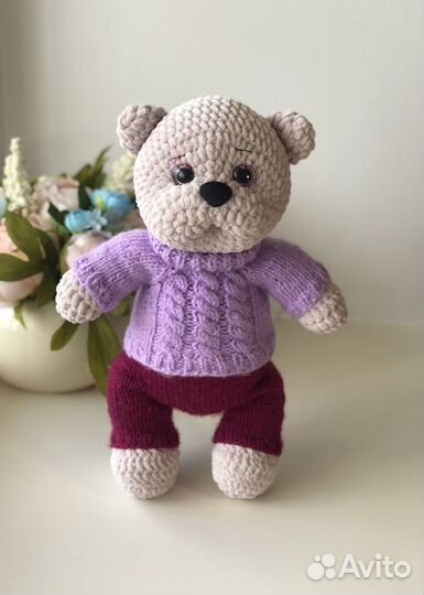 Вязаные игрушки ручной работы