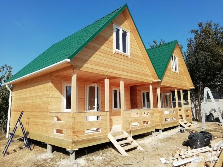 Гостевой деревянный дом из профилированного бруса