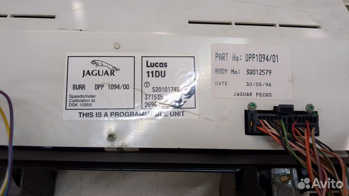 Щиток приборов Jaguar XJ, 1996