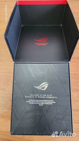 Гарнитура Asus ROG Delta S Wireless черный