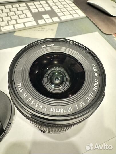 Объектив canon EFS 10-18 mm