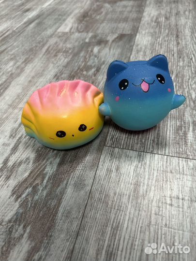 Игрушки антистресс сквиши