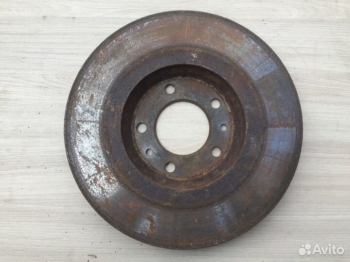 Диск тормозной задний Peugeot 407 с2004-2011г Пежо