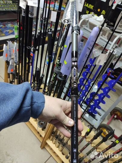 Удилище Kaida Hawk 4.4м сложеный всего 69см 0-80г