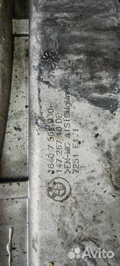 Воздуховод выпускного коллектора для BMW e60 n53