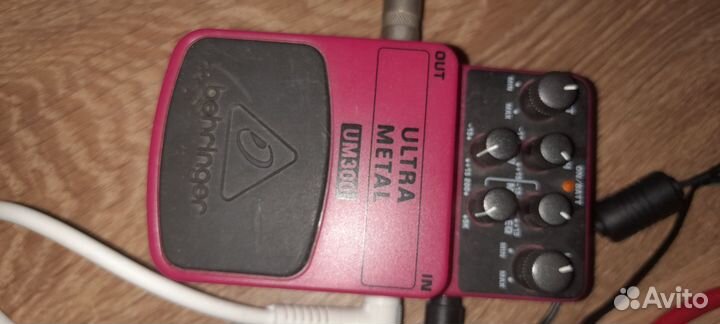 Гитарные педали Behringer и Boss