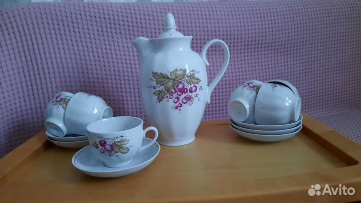 Сервиз кофейный Дулёво