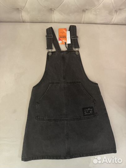 Сарафан джинсовый для девочки 128