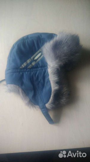 Шапка детская зимняя б.у р.56