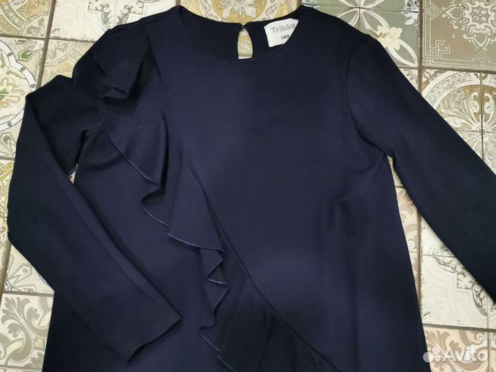 Платье для девочки школьное