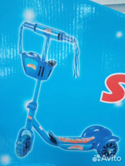 Самокат детский 3-х колесный