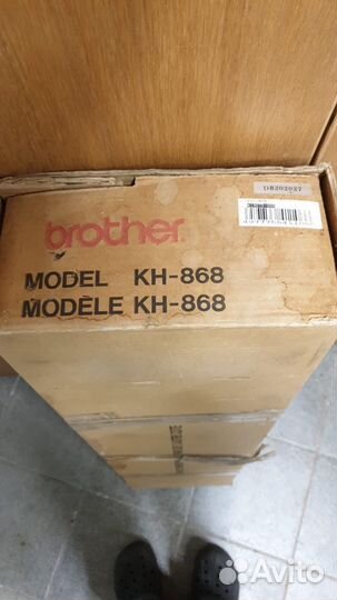 Вязальная машина brother kr850/kn868