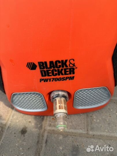 Мойка высокого давления Black Decker PW1700SPM