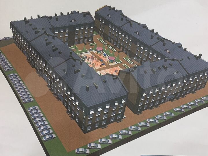 1-к. квартира, 37,9 м², 2/4 эт.