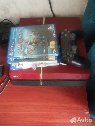 Игровая приставка ps4 FAT