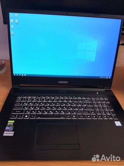 Hasee G8-ct7nk I7-9750H/2060/32GB/1000/512/144Гц