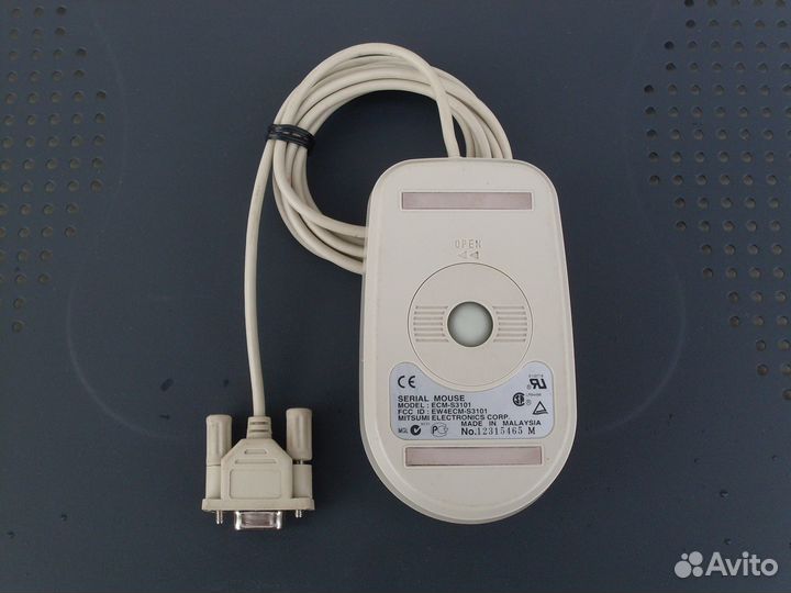 Ретро мышь mitsumi ECM-S3101 +мышь genius в дар