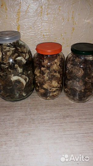 Грибы сухие