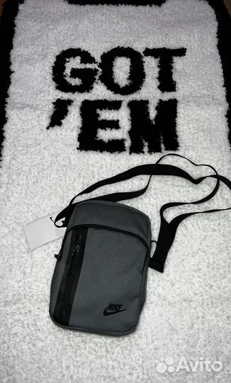 Барсетка Nike серая
