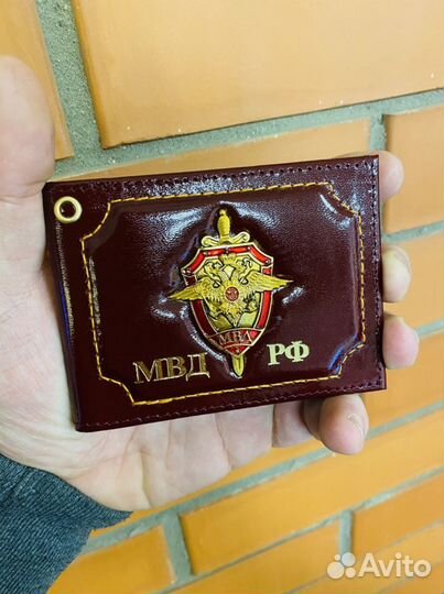 Обложка для удостоверения мвд