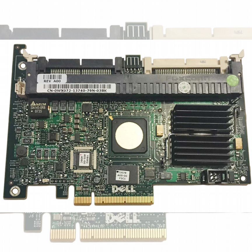 [0WX072] Контроллер Dell E2k-Ucs-51-B 0wx072 Pci-E8x