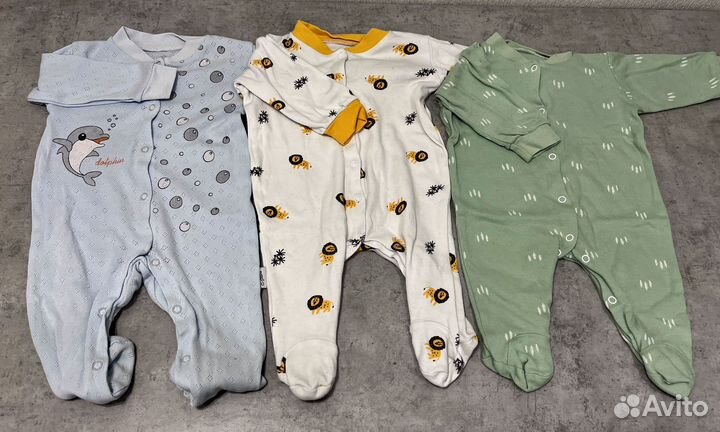 Одежда пакетом для новорожденных