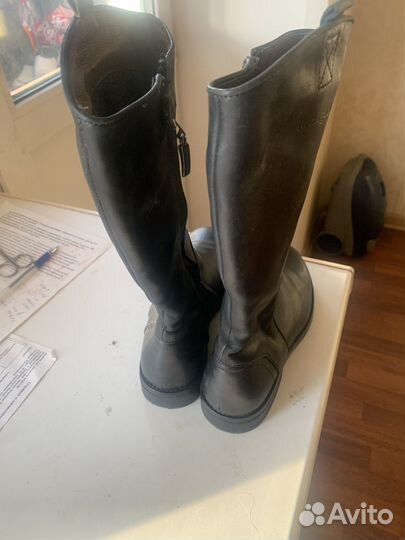 Детские итальянские кожаные сапоги Romagnoli 33 р