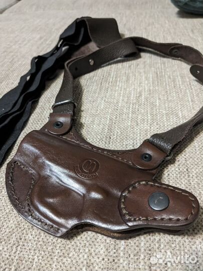 Кобура для ПМ кожаная