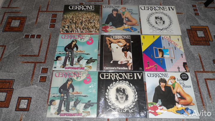 Cerrone / Kongas (винил)