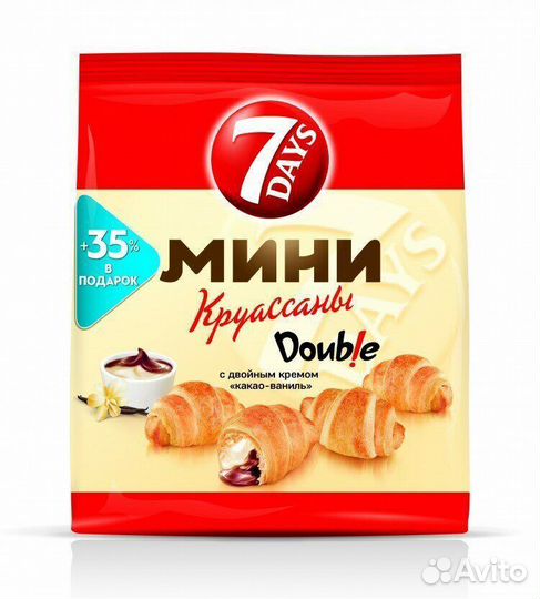 Круассаны 7 Дейс (7Days) Double Мини 300г