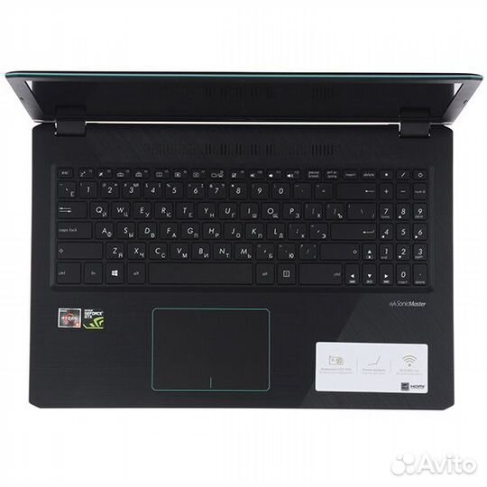 Asus 15.6 Ryzen5-2500U 4яд8пот 6Гб GTX1050 SSD+HDD