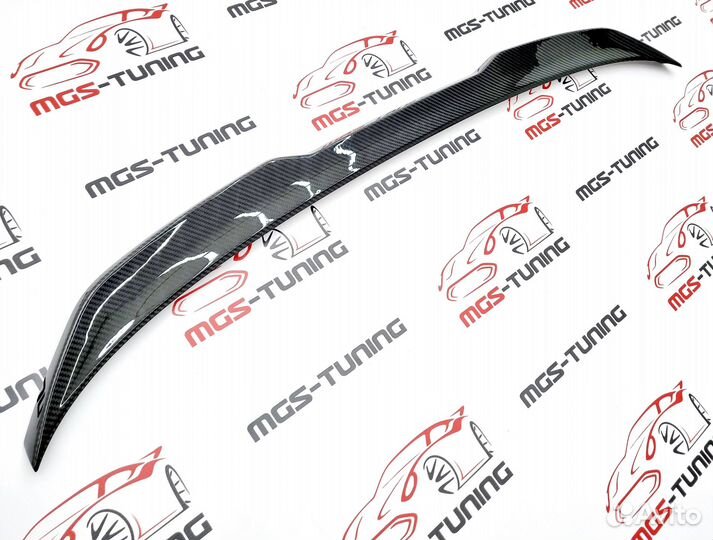 Спойлер на BMW 5 серия G30 стиль DA карбон