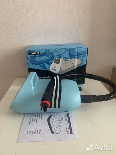 Насос для лодки пвх, sup аккумуляторный 20 psi